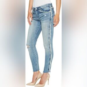 BLANKNYC Fray for Days Skinny Jeans 26